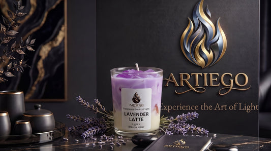 Lavender Latte (Candle Vase L2.75 W2.75 H3.40)